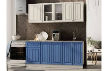 Кухня Хозяюшка 1800 деним