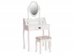 Туалетный столик с зеркалом и табуретом Gaude mod. TT-DT003