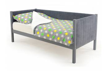 Кровать-тахта мягкая Svogen графит