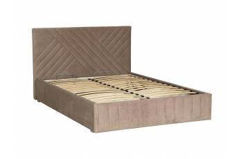 Кровать Гамма ш. 1400 велюр тенерифе хумус