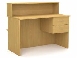 Стол кафедра учителя с надставкой Лц.СКО Лицей