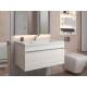 Тумба с раковиной Uperwood Eva Дуб Харбор белый 75 см