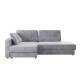 Диван угловой Бостон Onix 13 темно-серый