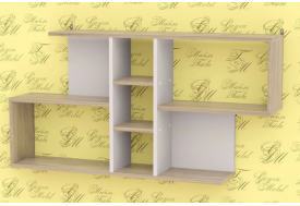 Полка Д-15 Белый-дуб сонома