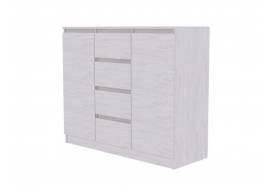 Комод 4 ящика 2 створки Бриз-1