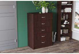 Комод Лофт 5 ящиков венге