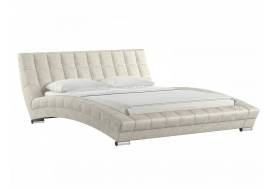 Кровать 1600 Оливия Дарлинг айвори светлый серо-бежевый