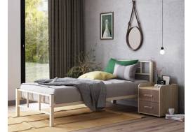 Кровать металлическая Кадис слоновая кость