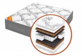 Матрас Mega кокос 10 TFK Gray Night 120х200