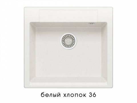 Мойка Polygran Argo-560 Белый хлопок 36