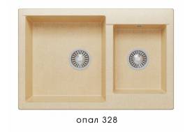 Мойка Polygran Brig-772 Опал 328