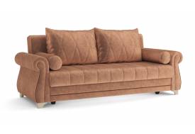 Диван Порто велюр тенерифе корица