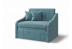 Диван детский Том ромб бирюзовый