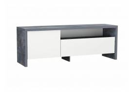 Тумба Некст-4 Камень Темный/Белый