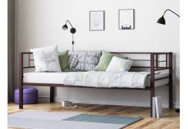 Кровать металлическая Лорка Коричневый