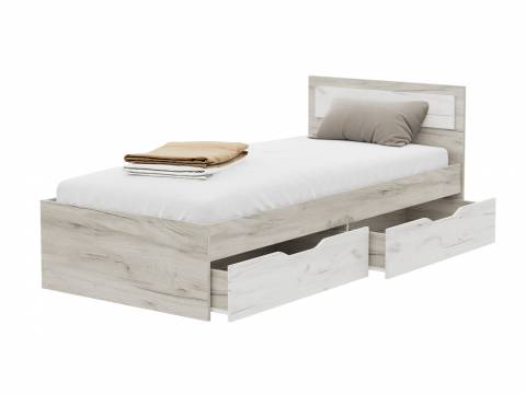 Кровать КР 608 с ящиками Гармония Крафт