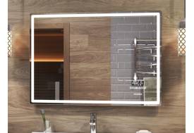 Зеркало Geometry Media 1000 Хром Vigo LED подсветка сенсор