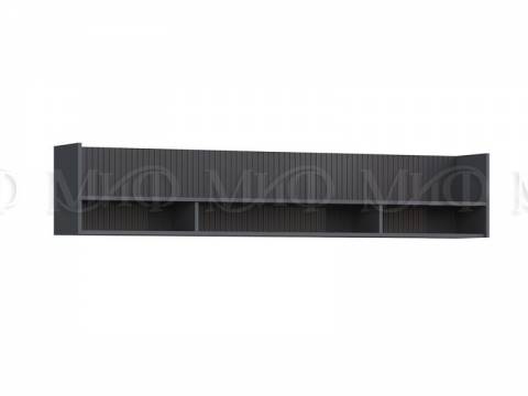 Полка Оливия Графит Софт