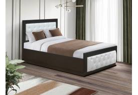 Кровать Венеция 13.1 1600 с подъемным механизмом венге-белый