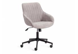 Кресло офисное Dublin велюр светло-серый