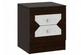 Тумба прикроватная Николь венге-лиственница светлая