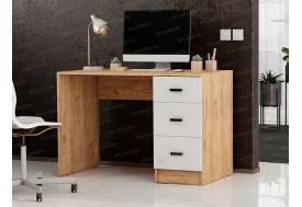 Стол письменный Стандарт дуб вотан/белый гладкий