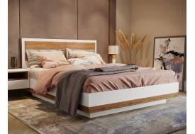 Кровать Лотос парящая 06-KR 1600 Дуб крафт