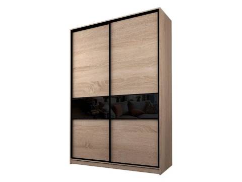 Шкаф-купе Max МШ-23-6-16-99 с пленкой Oracal черная