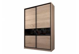 Шкаф-купе Max МШ-23-6-18-99 пленка Oracal черная