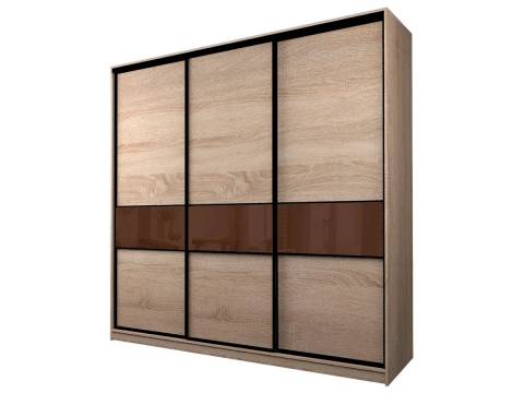 Шкаф-купе Max МШ-23-6-27-999 пленка Oracal шоколад