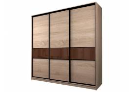 Шкаф-купе Max МШ-25-6-24-999 пленка Oracal шоколад