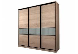 Шкаф-купе Max МШ-27-6-27-999 пленка Oracal светло-серая