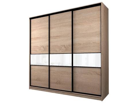 Шкаф-купе Max МШ-27-6-27/2-999 пленка Oracal белая