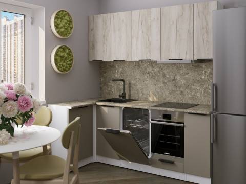 Кухонный гарнитур Альба прайм 2 400 1100х2000 мм (ПМ)