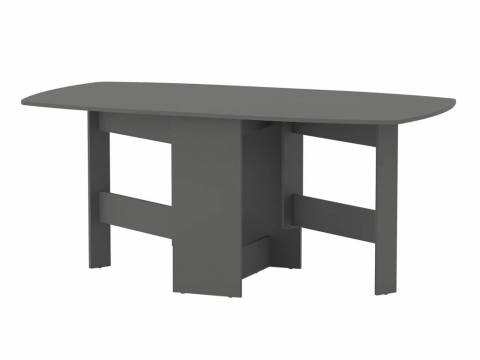 Стол-книжка обеденный 1-65 Графит