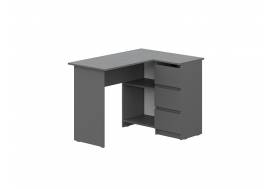 Стол угловой Денвер Графит серый