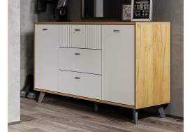 Комод 3 ящика двухстворчатый Милан