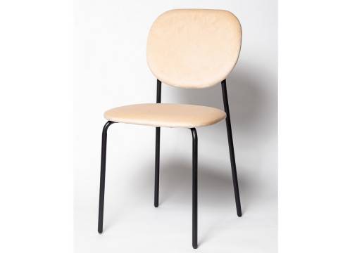 Стул С 101 V светло-бежевый вельвет