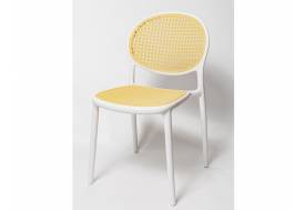 Стул SC 199 бежевый/белый