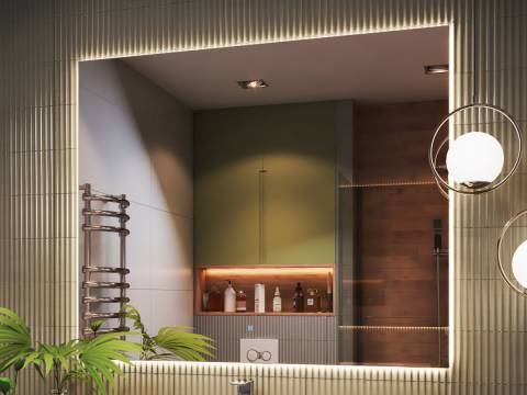 Зеркало Quadro 1200