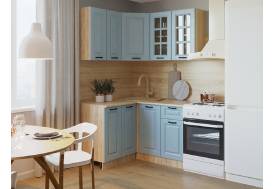 Кухонный гарнитур арт 6 Роял Вуд Голубой Вегас 1200х1400 мм