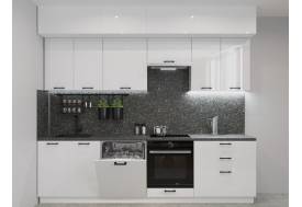 Кухонный гарнитур арт 22 Белый глянец 2800 мм