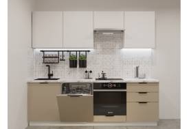 Кухонный гарнитур арт 14 Фаска Тальк Пикрит 2400 мм