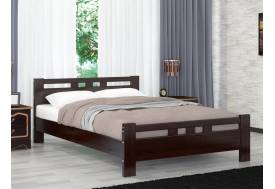 Кровать Вероника-2 1600 Орех темный