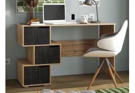 Стол компьютерный СК 11 вотан, обсидиан