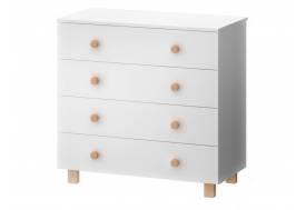 Комод с 4-мя ящиками ЛДСП Нордик