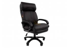 Офисное кресло Chairman 505 экопремиум черный (черный пластик)