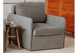 Кресло 2223 ткань Вивальди 07 серый