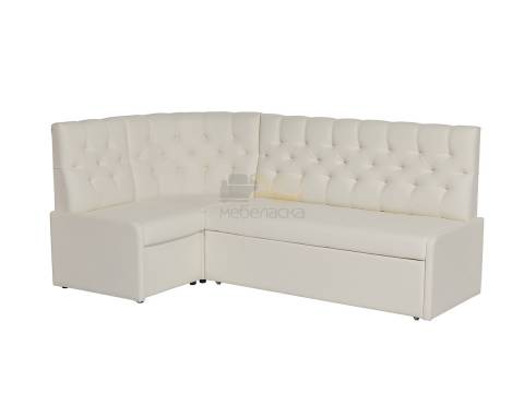 Кухонный уголок КУ 21 со спальным местом экокожа Линкольн 100