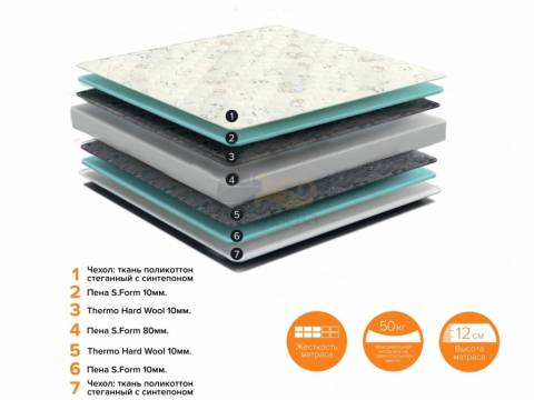 Матрас Винни-Пух ширина 800